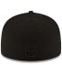 Фото #4 товара Men's Arizona Diamondbacks Black on Black 59FIFTY Fitted Hat
