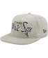 Фото #4 товара Men's Gray Chicago White Sox Corduroy Golfer Adjustable Hat