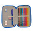 SAFTA Double Filling 28 Units Cars Race Ready Pencil Case