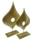 Фото #1 товара Skulptur Ellipse 2er Set Gold