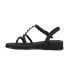 VANELi Nelina Stud Demi Wedge Womens Black Casual Sandals NELINA-312630 9, B, 9 M, Узкая - фото #3