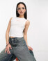 Фото #1 товара Cotton On 90's crop tank in white