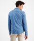 Фото #3 товара Men's Regular-Fit Button-Down Knit Shirt, Created for Macy's