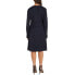 TOMMY HILFIGER Seal Aop F&F long sleeve midi dress