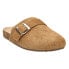 COCONUTS by Matisse Zella Buckle Mules Womens Brown Flats Casual ZELLA-186