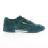 Фото #1 товара Fila Original Fitness Lineker Mens Green Lifestyle Sneakers Shoes 11