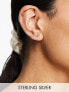 Kingsley Ryan gold plated multi gem star crawler stud earrings