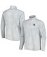 ფოტო #1 პროდუქტის Men's Gray South Carolina Gamecocks Delray Frond IslandZone Quarter-Zip Jacket