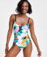 Фото #4 товара Women's Sun Catcher Lingerie Tank One-Piece Swimsuit