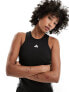 Фото #4 товара adidas Training Essentials 3 stripe tank in black