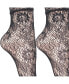 ფოტო #2 პროდუქტის Women's Botanical Fishnet Socks