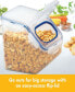 Фото #5 товара Easy Essentials 10.6-Cup Food Storage Container with Flip Lid