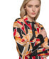 ფოტო #4 პროდუქტის Women's Oversized Printed Blouse