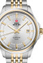 Фото #1 товара Часы и аксессуары Swiss Military SM34104.04 Классические наручные часы Saphirglas 40 мм 10ATM, золото-серебряного цвета, Swiss Made