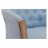Фото #4 товара Кресло DKD Home Decor Синий полиэстер Деревянный (58 x 56 x 69 cm)
