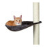 Фото #1 товара Подвесной гамак для кошек Trixie Hammock Серый Металл Ø 40 cm