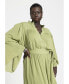 Фото #2 товара Plus Size Flowy Cover Up Jumpsuit - 14/16, Sage Green