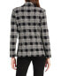 Nic+Zoe Petite Perfectly Plaid Knit Linen-Blend Blazer Women's