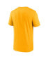 Фото #4 товара Men's Gold Green Bay Packers Horizontal Lockup Legend T-shirt