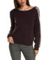 Elie Tahari Wool & Cashmere-Blend Sweater Women's Purple Xs