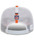 Фото #4 товара Men's White/Orange Denver Broncos 2024 NFL Training Camp 9SEVENTY Trucker Hat