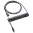 Фото #1 товара CableMod Classic Coiled Keyboard Cable USB-C zu USB Typ A, Carbon Grey - 150cm