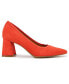 ფოტო #2 პროდუქტის Women's Dionne Block Heel Pointy Toe Pumps