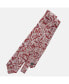 ფოტო #9 პროდუქტის Big & Tall Novara - Extra Long Printed Silk Tie for Men