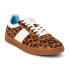 Фото #2 товара Matisse Quincy Leopard Lace Up Womens Brown Sneakers Casual Shoes QUINCY-950