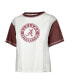 ფოტო #3 პროდუქტის Woman's White Distressed Alabama Crimson Tide Premier Tilda T-shirt