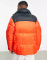 Columbia Puffect puffer jacket in black and red Exclusive at ASOS