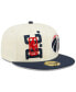 Фото #3 товара Men's Cream, Navy Washington Wizards 2022 NBA Draft 59FIFTY Fitted Hat