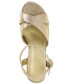 ფოტო #4 პროდუქტის Women's Reeva Criss-Cross Platform Dress Sandals