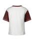 ფოტო #2 პროდუქტის Woman's White Distressed Alabama Crimson Tide Premier Tilda T-shirt