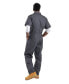 ფოტო #2 პროდუქტის Big & Tall Heritage Short Sleeve Poplin Coverall