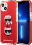 Karl Lagerfeld Karl Lagerfeld KLHCP13STPE2TR iPhone 13 mini 5,4" hardcase czerwony/red Karl&Choupette Head