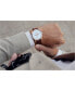 Фото #4 товара Мужские наручные часы с коричневым кожаным ремешком MVMT Mens The 40 Tan Leather Strap Watch 40mm