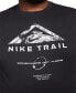 ფოტო #3 პროდუქტის Men's Sportswear Relaxed Fit Short Sleeve Trail Graphic T-Shirt