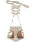 Фото #3 товара Women's Maison Ankle-Tie Bow Kitten-Heel Dress Sandals