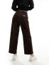 Фото #7 товара Obey brighton printed carpenter trousers in brown