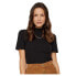 ფოტო #1 პროდუქტის PIECES Kitte Short Sleeve High Neck T-Shirt