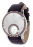 Фото #1 товара Esprit Collection Damen Uhr Galene Violett Quarz Leder Armband EL101632F05