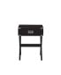 Babs End Table in Black