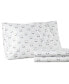 Micro Flannel Printed Full 4-pc Sheet Set