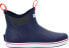 Xtratuf Full Rubber Deck Boot, Size 12, Navy/Red, 6"