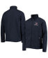 Фото #1 товара Men's Navy Houston Texans Big and Tall Sonoma Softshell Full-Zip Jacket