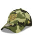 ფოტო #4 პროდუქტის Men's Camo Washington Nationals 2022 Armed Forces Day 39THIRTY Flex Hat