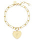 ფოტო #5 პროდუქტის Isabel Initial Heart Gold-Plated Bracelet