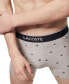 Фото #3 товара Men's 3pk. Regular-Fit Stretch Mini-Croc Boxer Briefs