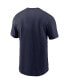 Фото #2 товара Men's Navy Tennessee Titans Essential Blitz Lockup T-shirt